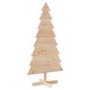vidaXL &Aacute;rvore de Natal decorativa 150 cm madeira de pinho maci&ccedil;a