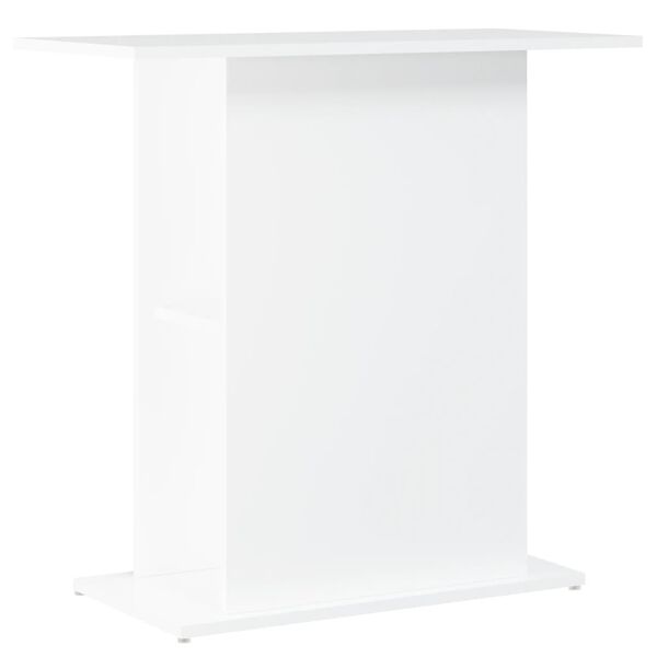 vidaXL Suporte para aquário branco 75x36x72,5 cm madeira projetada