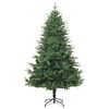 vidaXL &Aacute;rvore de Natal artificial 210 cm PVC e PE verde