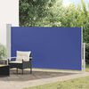 vidaXL Toldo lateral retr&aacute;til para p&aacute;tio 170x300 cm azul