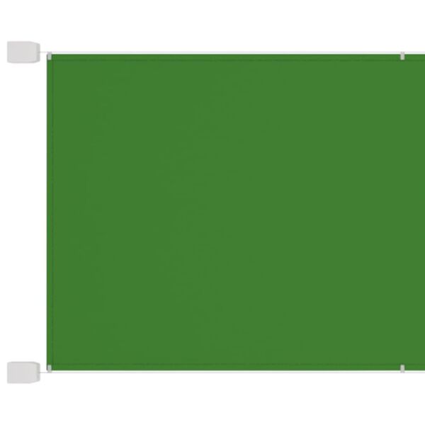 vidaXL Toldo vertical 180x420 cm tecido oxford verde-claro