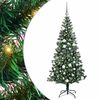 vidaXL &Aacute;rvore de Natal Artificial Pr&eacute;-iluminada Verde 180 cm
