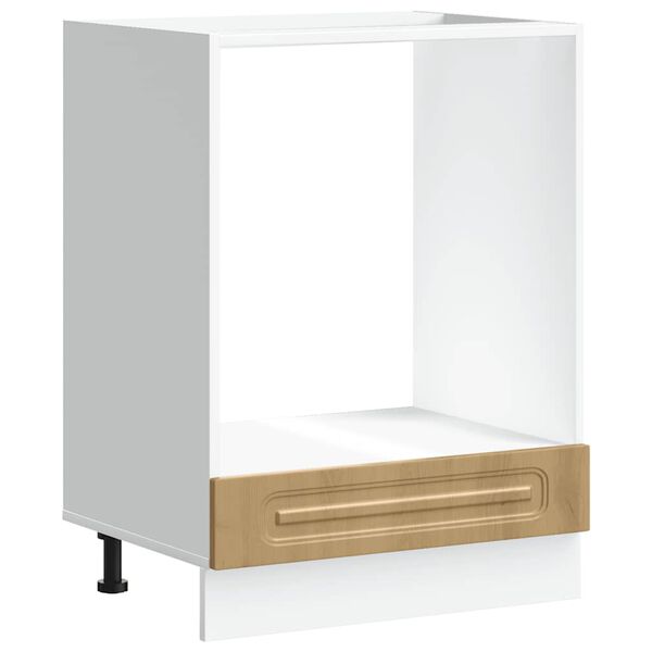 vidaXL Armário para forno Kalmar madeira trabalhada carvalho artesanal