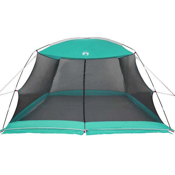 vidaXL Tenda mosquiteira com telhado Verde do Mar 380 x 380 x 225 cm