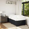 vidaXL Estrutura de cama 90x190 cm veludo preto