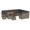 vidaXL Conjunto de Sof&aacute; de Jardim 12 unid. 11-N&uacute;mero de lugares