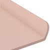vidaXL Prateleira Flutuante 3 pcs Rosa 40 x 9 x 2,5 cm A&ccedil;o