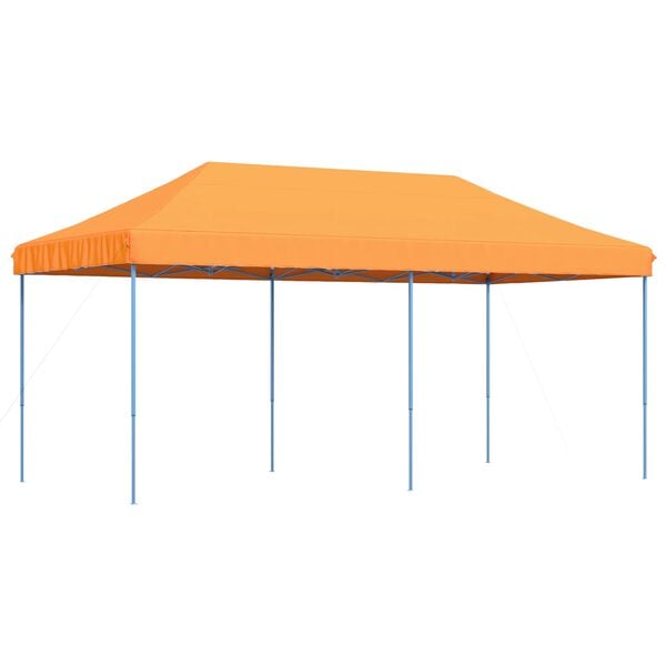 vidaXL Tenda de Festa Laranja 292 x 580 x 315 cm Tecido Oxford