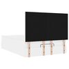 vidaXL Estrutura de cama otomana com colch&atilde;o 140x190 cm branca