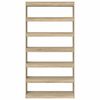 vidaXL Gabinete de Livros Carvalho Sonoma 100 x 30 x 198 cm