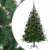 vidaXL &Aacute;rvore de Natal artificial com bolas 150 cm 150 LED