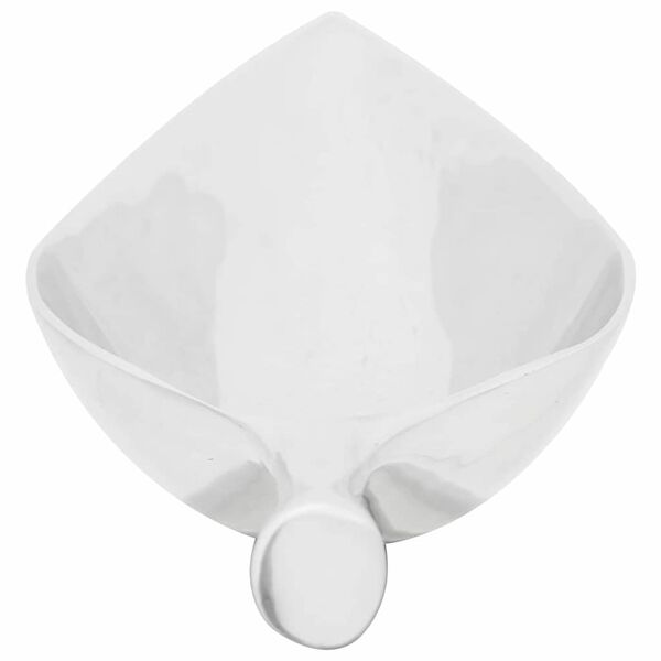 vidaXL Cesta para frutas Prateado 60 x 15 x 8 cm Alumínio