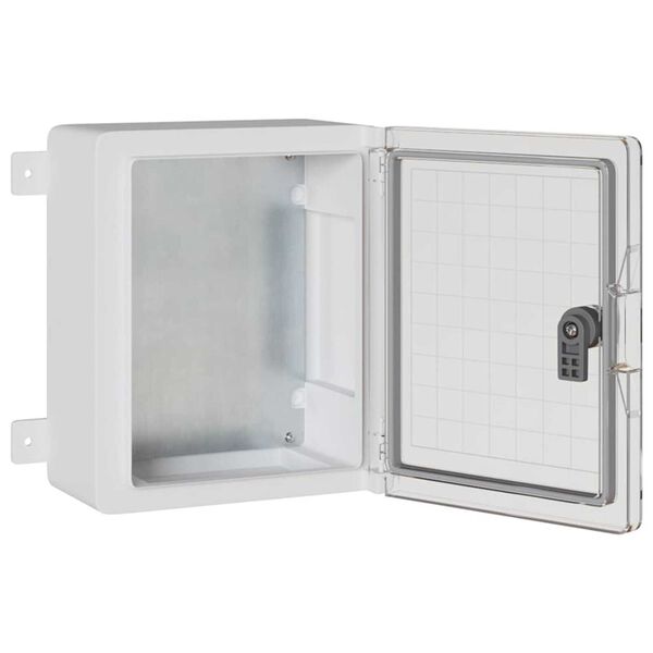 vidaXL Arm&aacute;rio de Controle Cinzeto 47 x 20 x 60 cm Pl&aacute;stico ABS