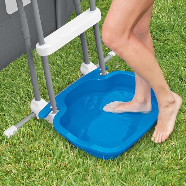 Intex Lava-p&eacute;s para piscina 11,5 L 56x46x9 cm azul