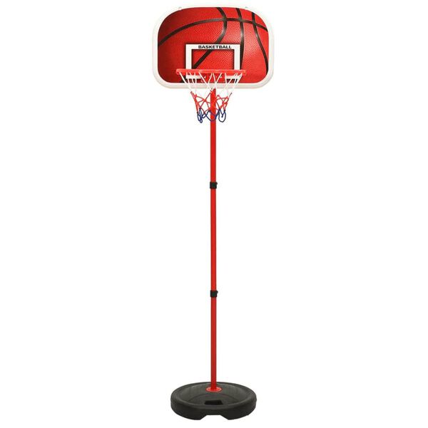 vidaXL Conjunto jogo de basquetebol infantil ajust&aacute;vel 160 cm