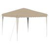 vidaXL Tenda de Festa Pop-up 288 x 288 x 245 cm Creme Tecido Oxford