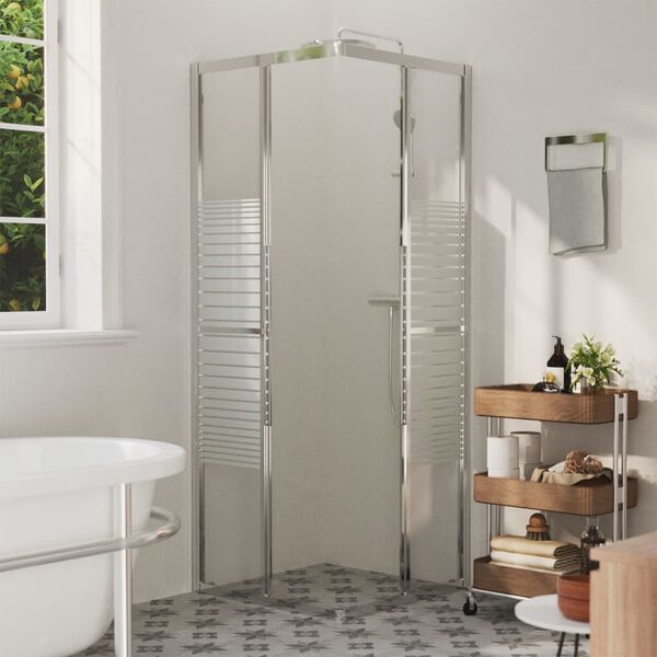 vidaXL Cabine de duche ESG 80x70x180 cm