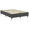 vidaXL Cama boxspring 140x200 cm tecido cinzento