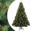 vidaXL &Aacute;rvore de Natal Articulada Artificial 180 cm 300 LED