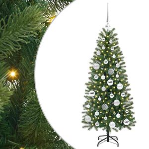 vidaXL &Aacute;rvore de Natal Artificial Verde 120 cm PE e PVC