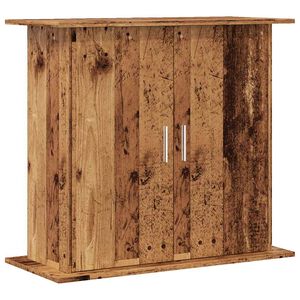 vidaXL Suporte aqu&aacute;rio 81x36x73 cm derivados de madeira madeira velha