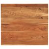 vidaXL Tampo de mesa retangular 110x80x2,5 cm madeira de ac&aacute;cia maci&ccedil;a