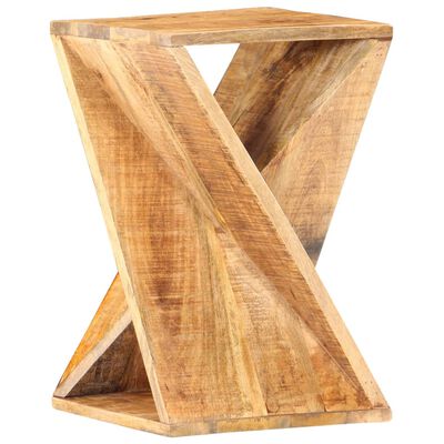 vidaXL Mesa de apoio 35x35x55 cm madeira de mangueira maciça