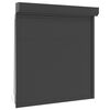 vidaXL Persiana Rol&ocirc; Antracite 140 x 150 cm Alum&iacute;nio e Poliuretano