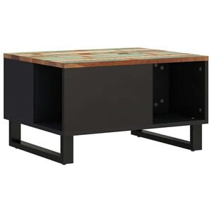 vidaXL Mesa de centro 60x50x35 cm madeira recuperada maci&ccedil;a