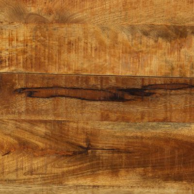 vidaXL Mesa de jantar madeira de mangueira maciça 140x80x76 cm