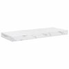 vidaXL Prateleira de Parede 2 pcs M&aacute;rmore Branco 60 x 23,5 x 4 cm