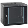 vidaXL Arm&aacute;rio de Rede com armazenamento Preto 53 x 45 x 45 cm A&ccedil;o
