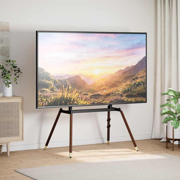 vidaXL Suporte TV cavalete p/ ecr&atilde;s de 37-86" Max VESA 400x600mm 60kg