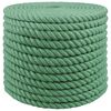 vidaXL Corda de Juta 20 mm Verde 100% juta Tossa