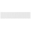 vidaXL Cortina de Renda Branco 140 x 1200 cm Poli&eacute;ster