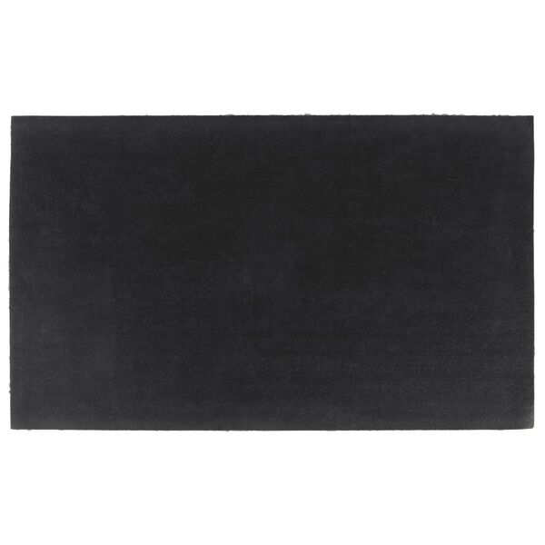 vidaXL Tapete de porta 45x75 cm fibra de coco tufada natural