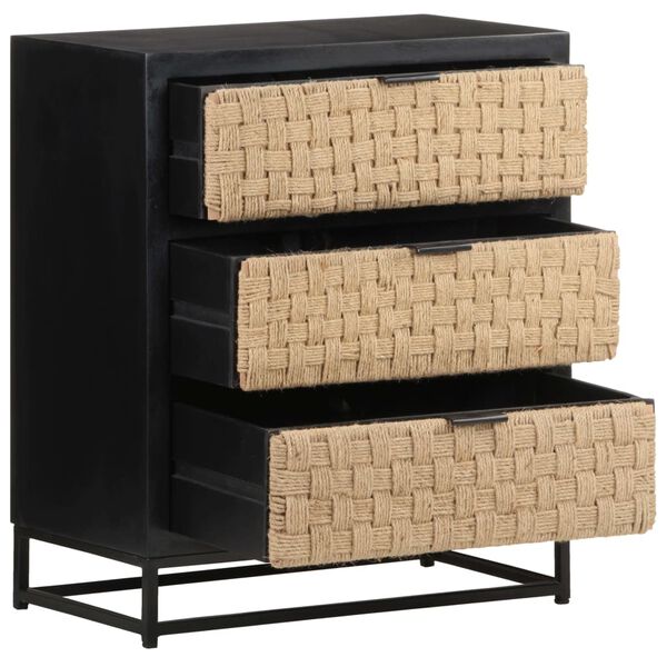 vidaXL Aparador 60x35x70 cm madeira de mangueira maciça