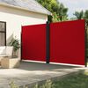 vidaXL Toldo lateral retr&aacute;til 200x600 cm vermelho