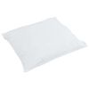 vidaXL Almofada com travesseiro 2 pcs Branco 80 x 80 cm Pena
