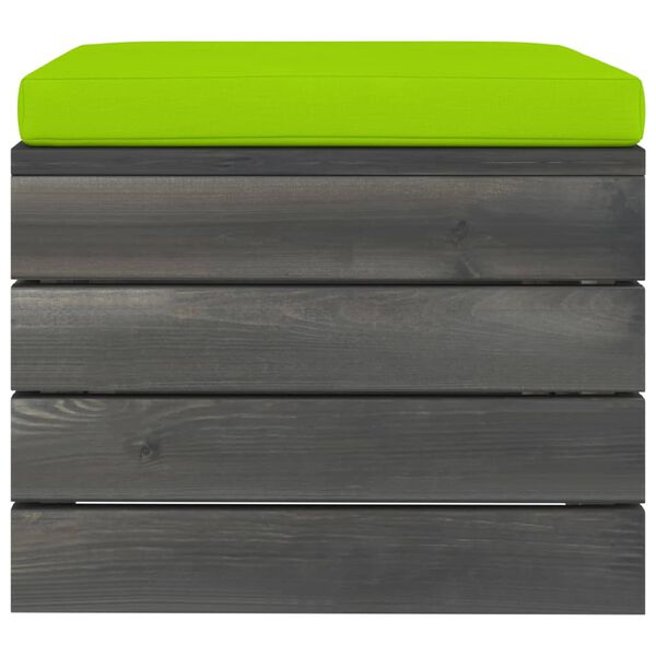 vidaXL 12 pcs conjunto lounge de paletes com almofad&otilde;es pinho maci&ccedil;o