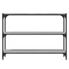 vidaXL Estante 100x33x70,5 cm derivados de madeira/aço cinza sonoma
