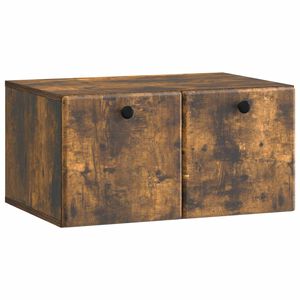 vidaXL Gabinete de TV de Parede Carvalho Fumado 59,5 x 41 x 30 cm