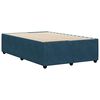 vidaXL Estrutura de cama 120x200 cm veludo azul