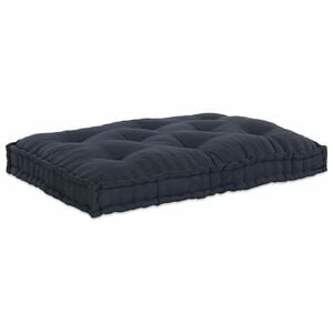 vidaXL Travesseiro para Sof&aacute; Pallet Antracite 120 x 80 x 12 cm Tecido