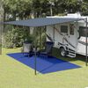 vidaXL Tapete de campismo para tenda 250x550 cm azul