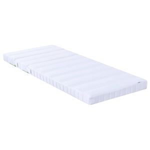 vidaXL Colch&atilde;o de Espuma Extend&aacute;vel 80 x 200 cm Branco
