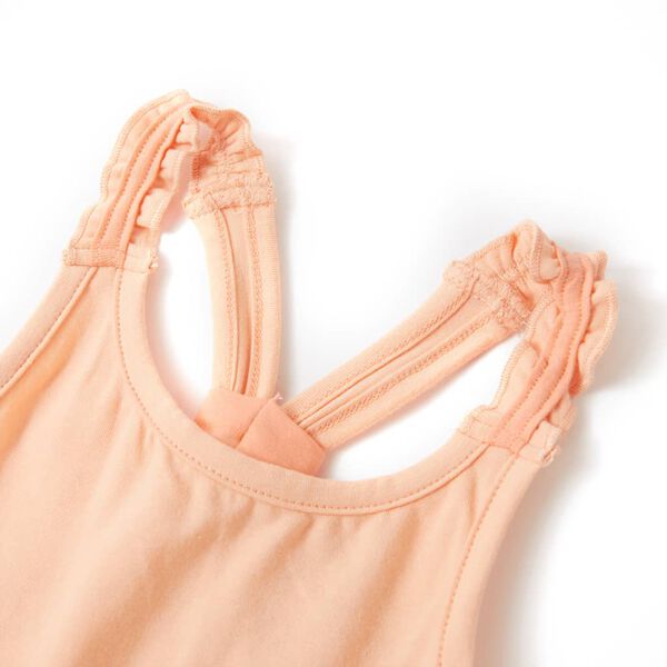 T-shirt de al&ccedil;as para crian&ccedil;a laranja-claro 140