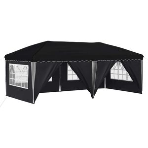 vidaXL Tenda de Festa Pop-up 575 x 288 x 245 cm Antracite