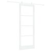 vidaXL Porta Deslizante ORKDAL Branco 83 x 211 cm
