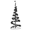 vidaXL &Aacute;rvore de Natal LED com Baubles 80 LEDs Branco Quente 120 cm